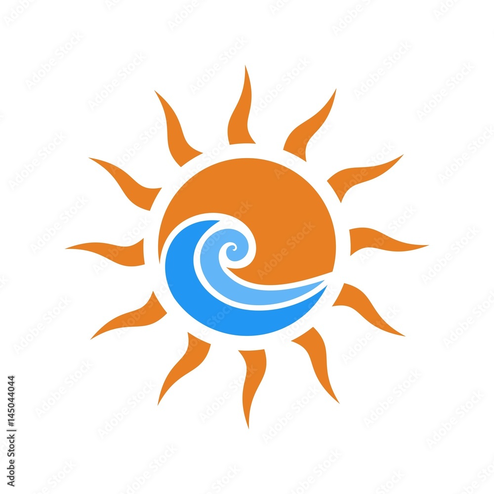Summer logo design Summer logo design