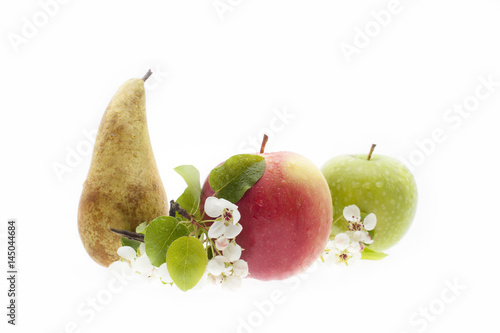 Świeżę owoce - różne, jabłko, gruszka 