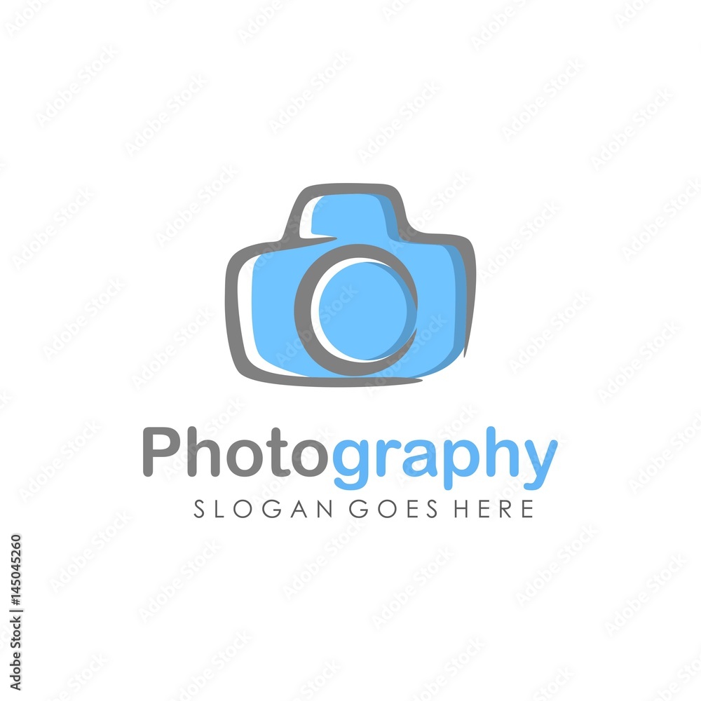 Camera logo design vector Camera logo design vector