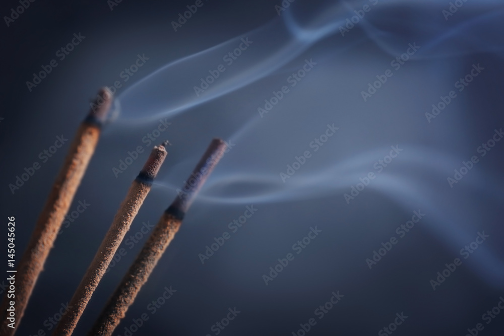 Aroma sticks with smoke Aroma sticks with smoke