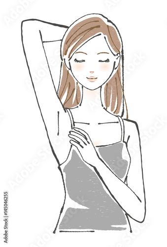 脱毛した女性 20代