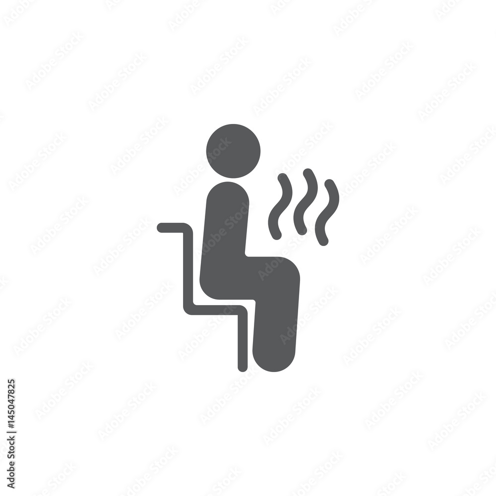 sauna icon. spa vector illustration sauna icon. spa vector illustration