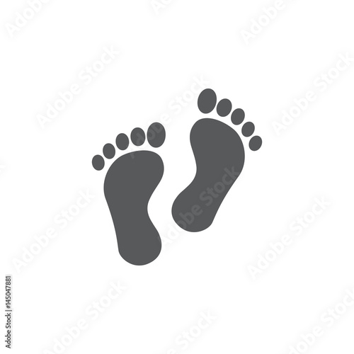 foots icon. spa vector illustration © shams89