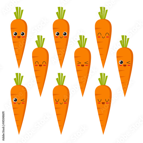 Carrot character collection