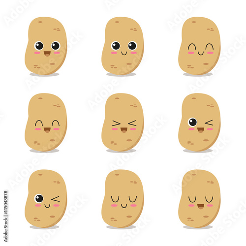 Potato character collection