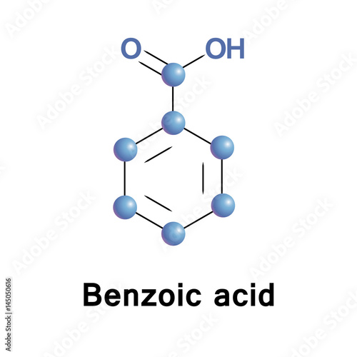 Benzoic acid is colorless crystalline solid and aromatic carboxylic acid. The name is derived from gum benzoin. Benzoic acid occurs naturally in many plants