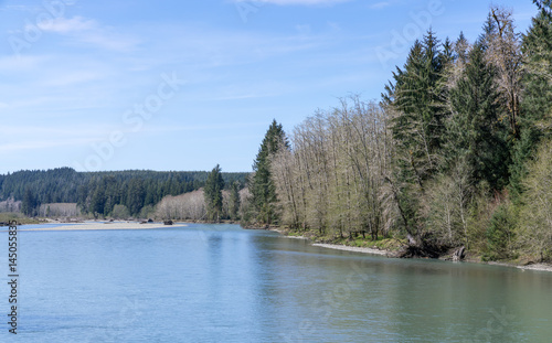 Queets River Afternoon photo