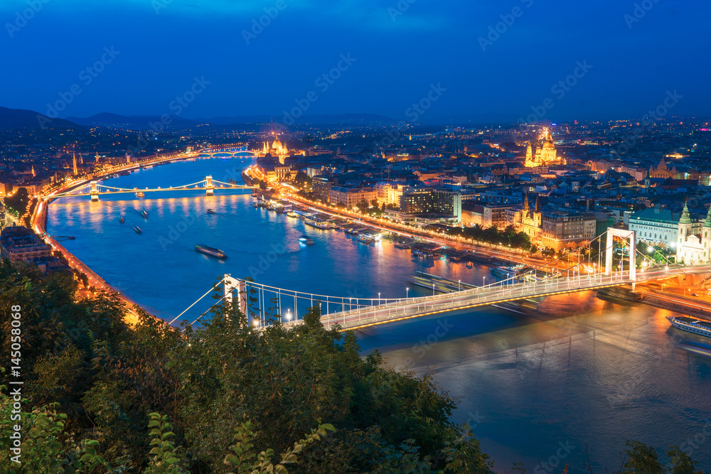 Beautiful Capital City of Budapest in Hungary