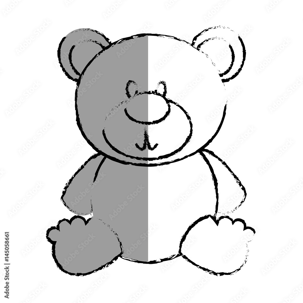 Obraz premium bear teddy isolated icon vector illustration design