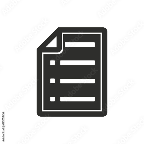 Checklist - vector icon.