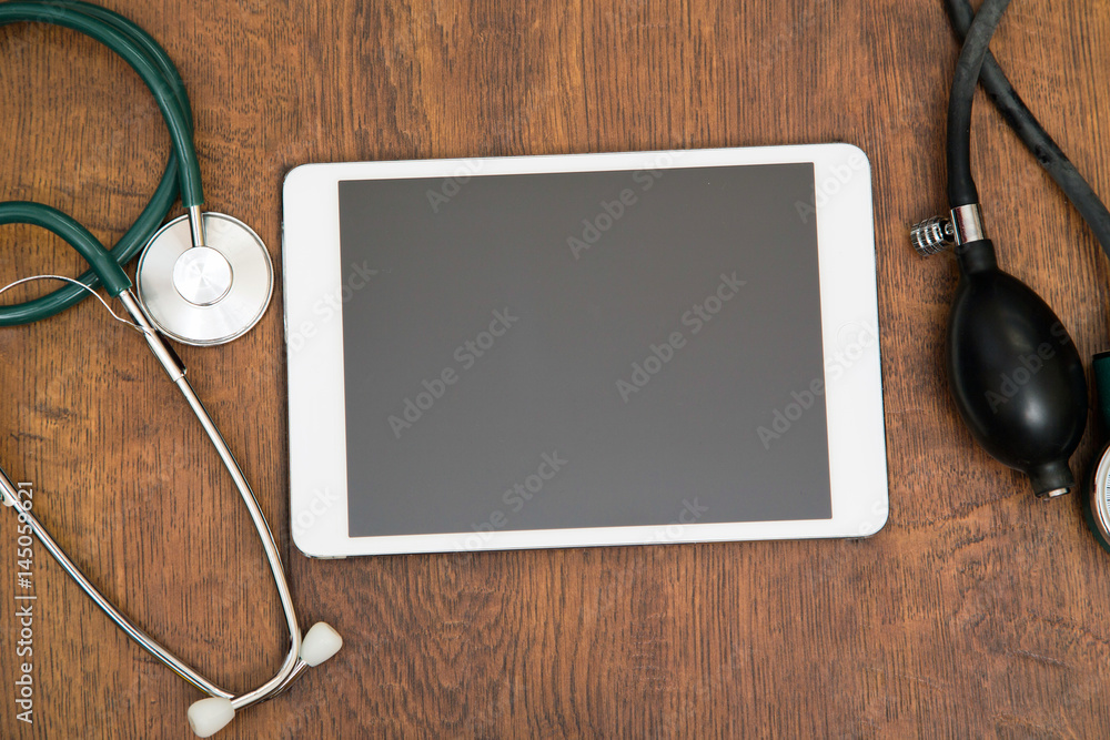 Tablet and medical instruments Tablet and medical instruments