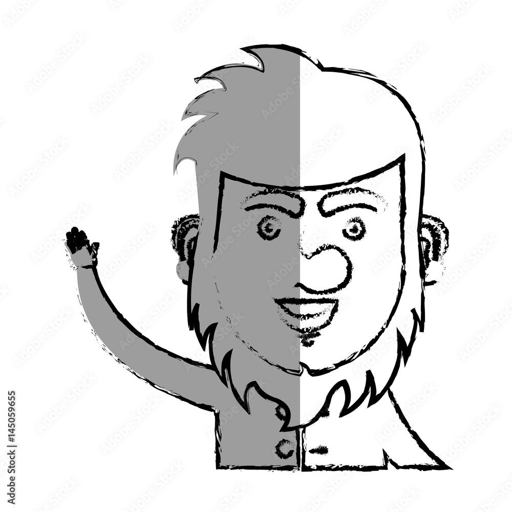 Obraz premium irish elf character comic vector illustration design