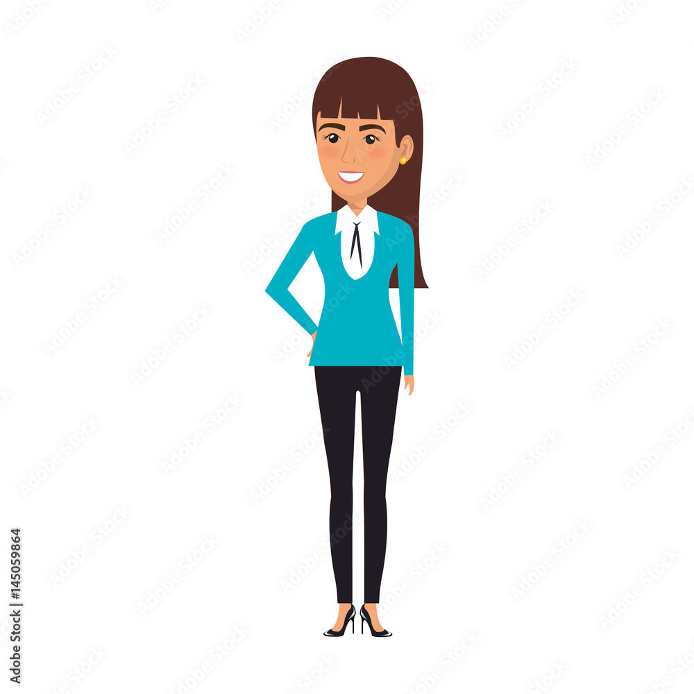 businesswoman avatar character icon vector illustration design businesswoman avatar character icon vector illustration design