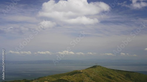 Timelapse: San Francisco Bay from San Bruno Mountain, California, US, 4/19/17 photo