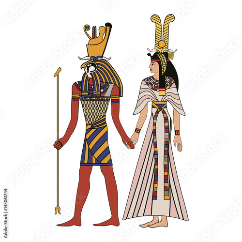 Egyptian national drawing.