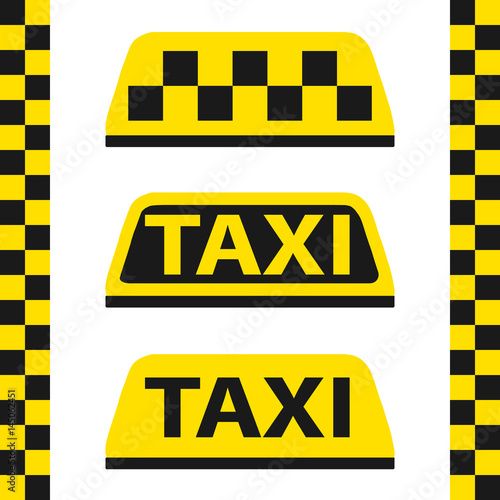Taxi logo, tax