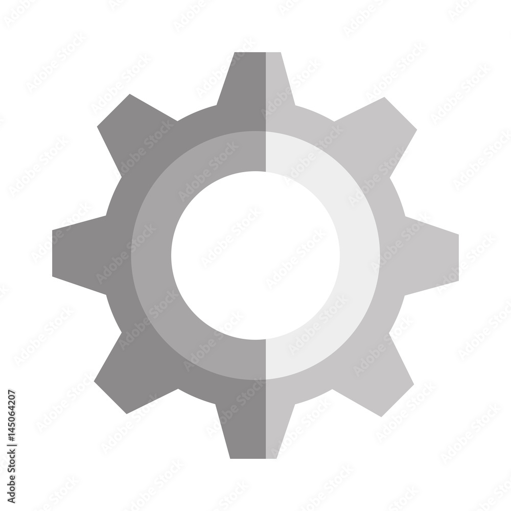 gear machine isolated icon vector illustration design