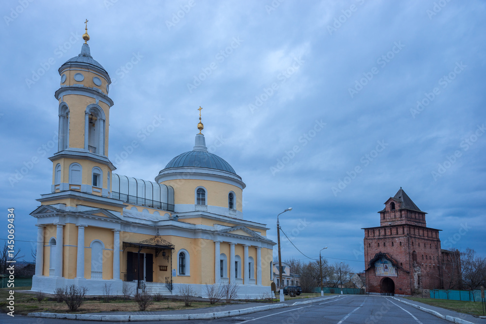 Orthodox church in Kolomna, Russia