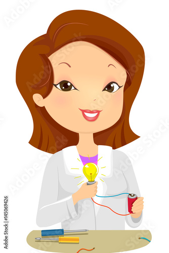 Girl Light Energy Demo