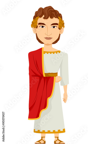 Man Roman Emperor Costume