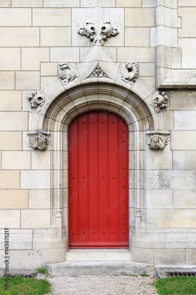 Gothic front door