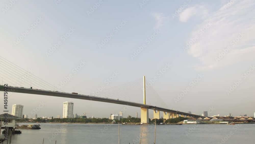 Rama III Bridge across the Chao Phraya River