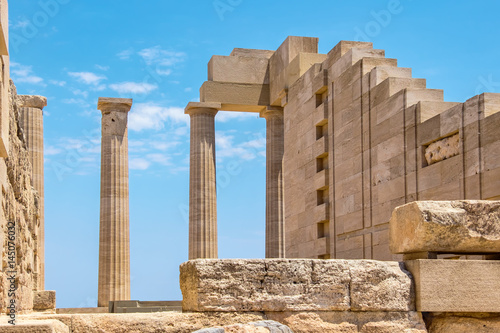 Acropolis of Lindos. Rhodes, Greece