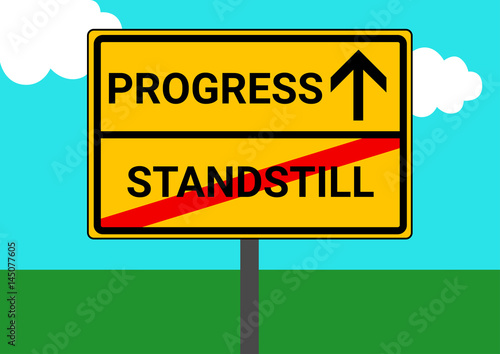 standstill; progress