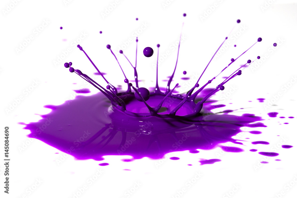 Naklejka premium Paint splat