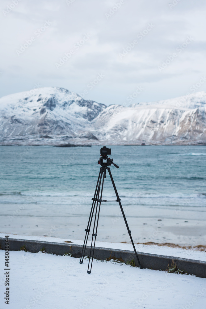 Shooting in the Lofoten Islands