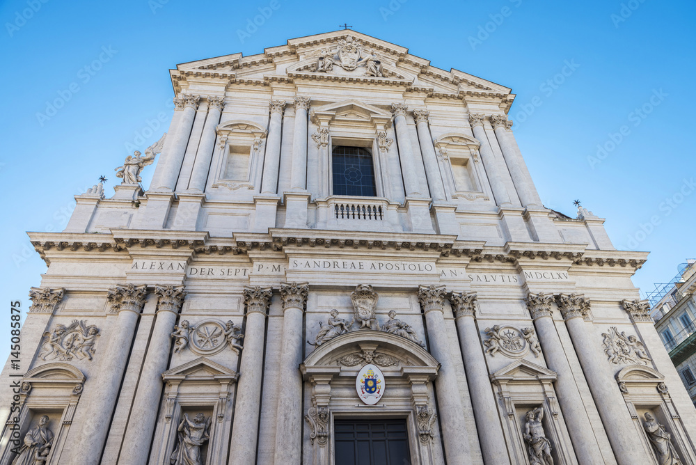 The Basilica of Sant Andrea della Valle in Rome, Italy
