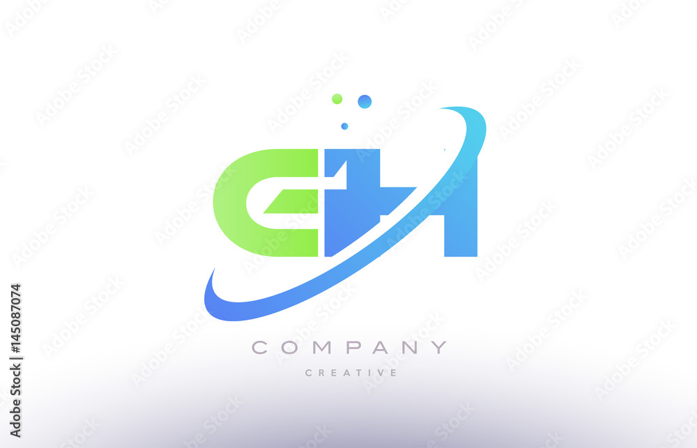 gh g h alphabet green blue swoosh letter logo icon design gh g h alphabet green blue swoosh letter logo icon design