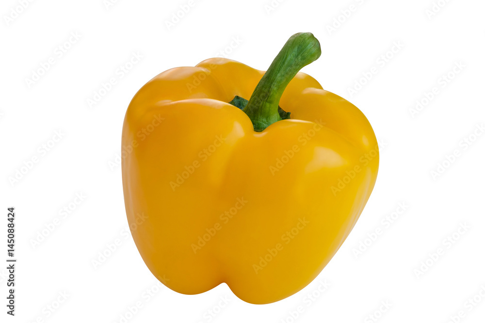 Sweet pepper isolated on white background. ( with clipping path) Sweet pepper isolated on white background. ( with clipping path)