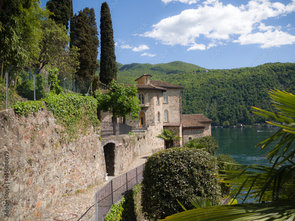 Lugano lake Lugano lake