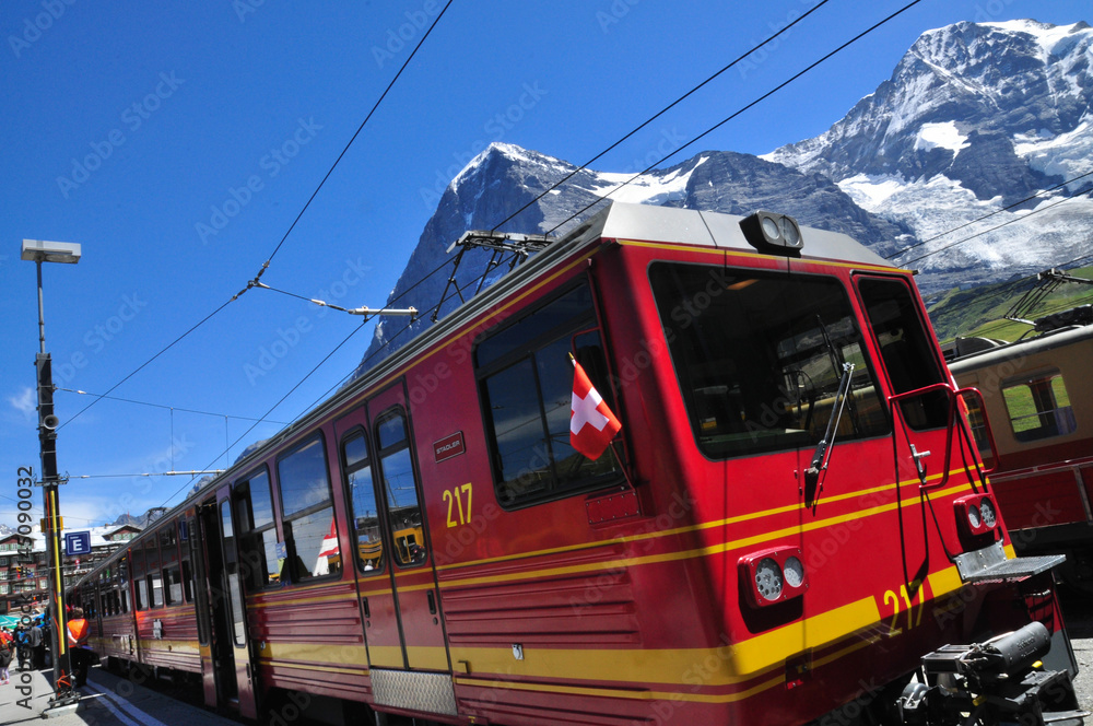 Train to the top of Europe, Jungfraujoch, Switzerland