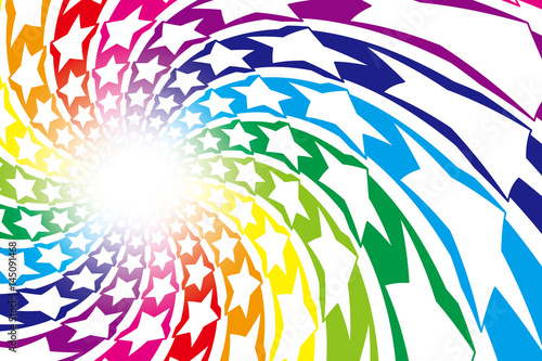 #Background #wallpaper #Vector #Illustration #design #free #free_size #charge_free #colorful #color rainbow,show business,entertainment,party,image  背景素材,星屑,スターダスト,打ち上げ花火,スターマイン,虹,レインボー,渦巻き,螺旋,キラキラ,光
