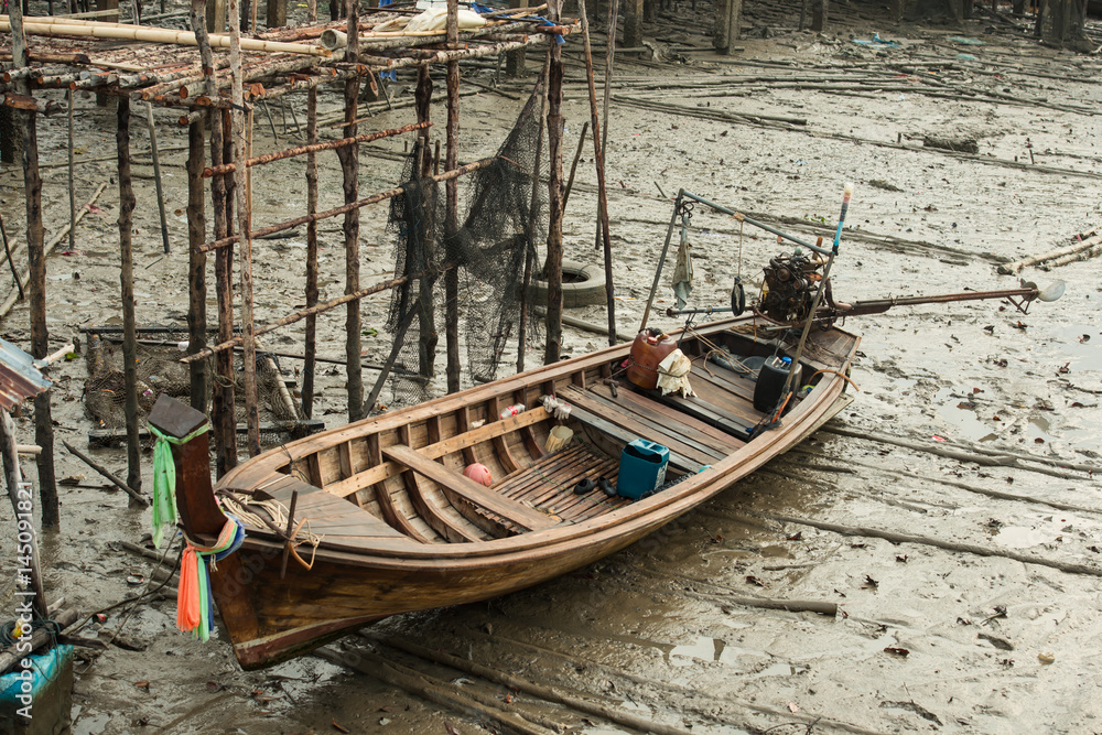 Old fishing boat