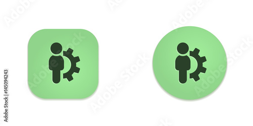 Vector Green Web Buttons