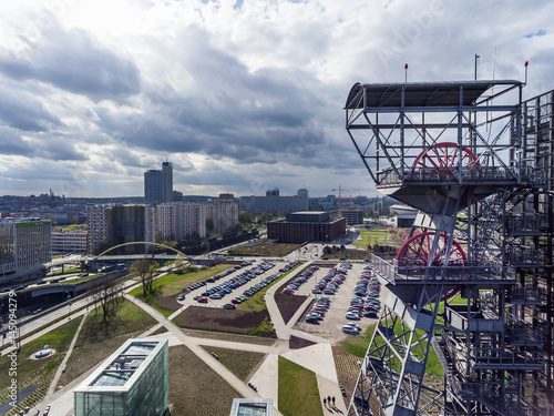 Obraz na płótnie Katowice Polska w salonie