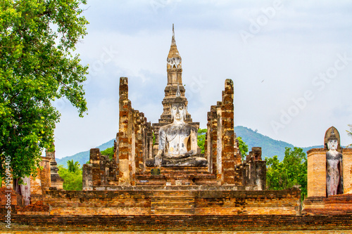 Sukhothai Historical Park in Sukhothai Province Thailand. It's one of the most historical parks in Thailand © Golden House Images
