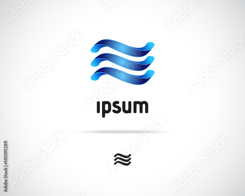 Wallpaper Mural Abstract Vector Logo Design Template Torontodigital.ca