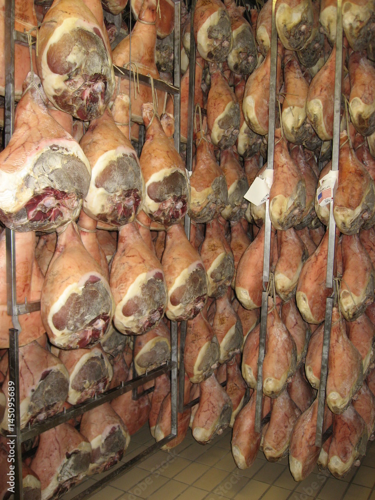 Ham from Parma, Italy