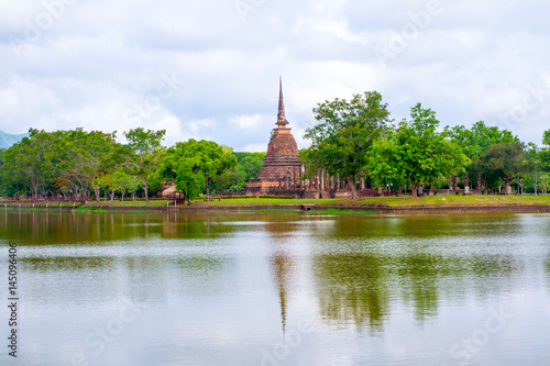 Sukhothai Historical Park in Thailand. World heritage site. One of the most famous places in Thailand. © Golden House Images