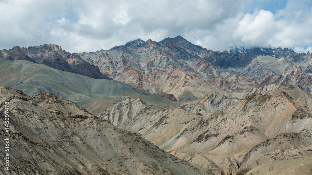 View of Mountain Range Landscape, Leh Ladakh , India View of Mountain Range Landscape, Leh Ladakh , India