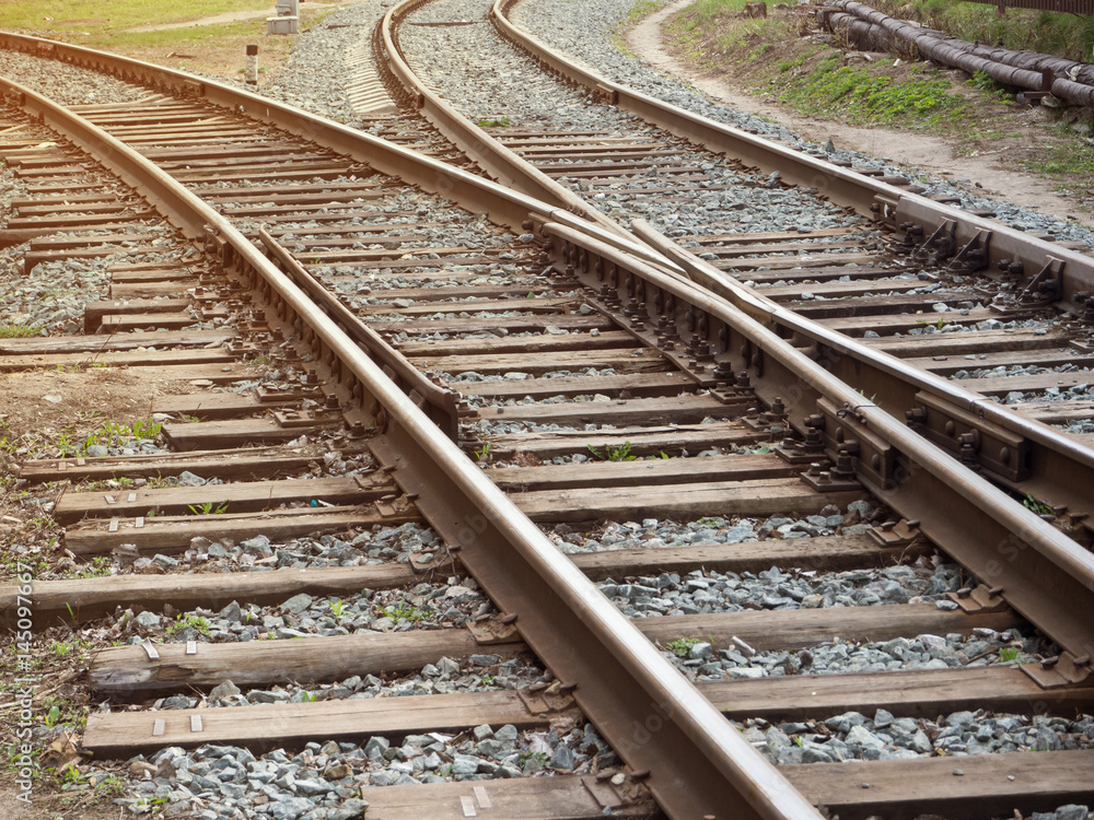 rail journey. toned rail journey. toned