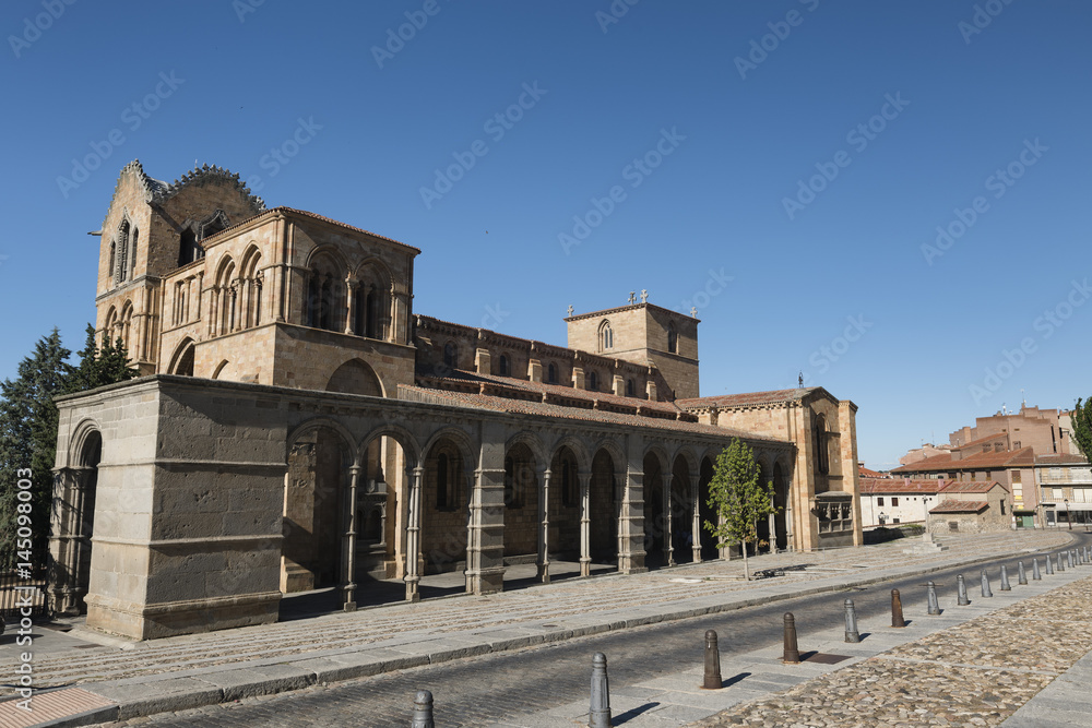 Avila (Castilla y Leon, Spain): San Vicente church