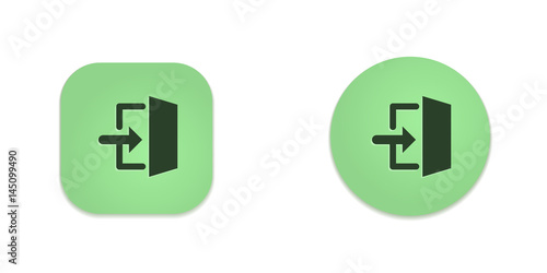Vector Green Web Buttons
