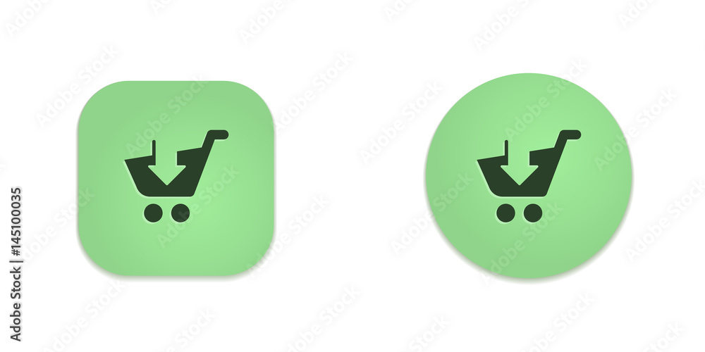 Vector Green Web Buttons Vector Green Web Buttons