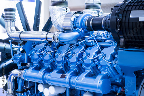 Diesel engine for boat