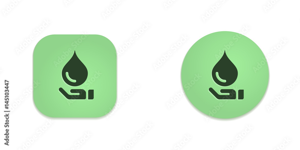 Vector Green Web Buttons Vector Green Web Buttons